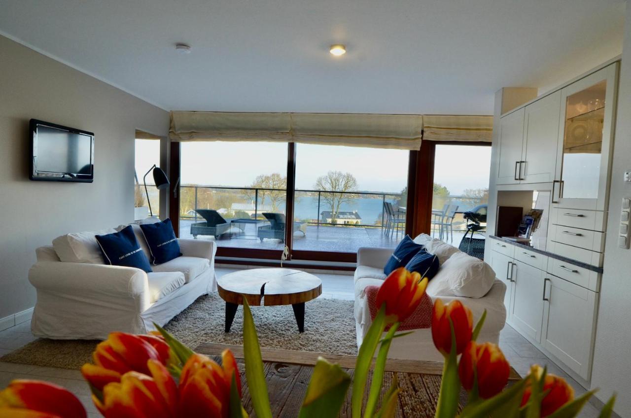 Fewo1846 - Sundowner - Luxurioese Wohnung Mit 2 Schlafzimmern Und Sonnenterrasse Flensburg Exteriör bild