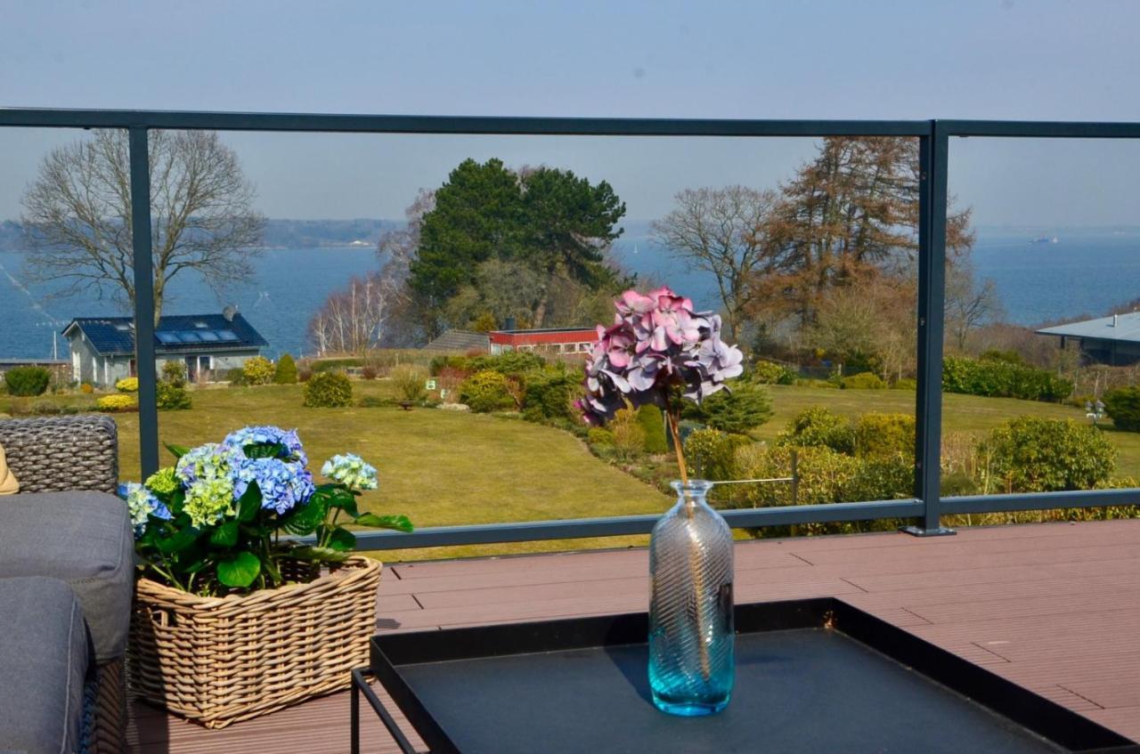 Fewo1846 - Sundowner - Luxurioese Wohnung Mit 2 Schlafzimmern Und Sonnenterrasse Flensburg Exteriör bild