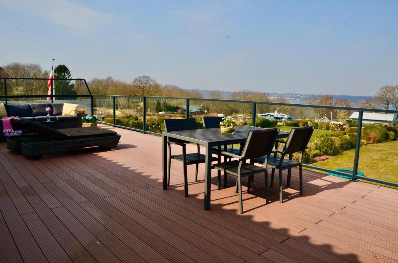 Fewo1846 - Sundowner - Luxurioese Wohnung Mit 2 Schlafzimmern Und Sonnenterrasse Flensburg Exteriör bild